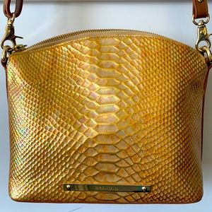 Brahmin mini Duxbury fire opal